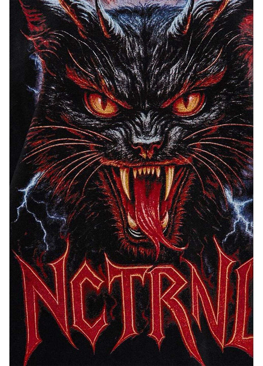 Лонгслів NCTRNL Angry Cat Чорний ТУР (372519837)