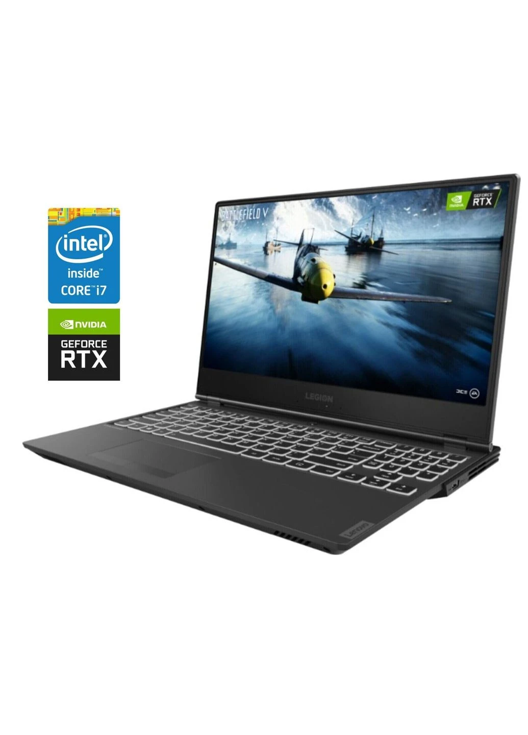 Ігровий ноутбук Legion Y540-15IRH / 15.6" (1920x1080) IPS / Intel Core i7-9750H (6 (12) ядер по 2.6 - 4.5 GHz) / 16 GB DDR4 / Lenovo (398129770)