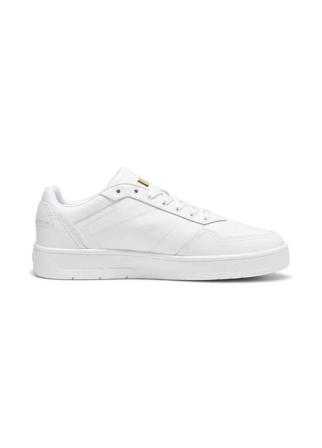 Белые всесезонные кеды court classic lux sneakers Puma