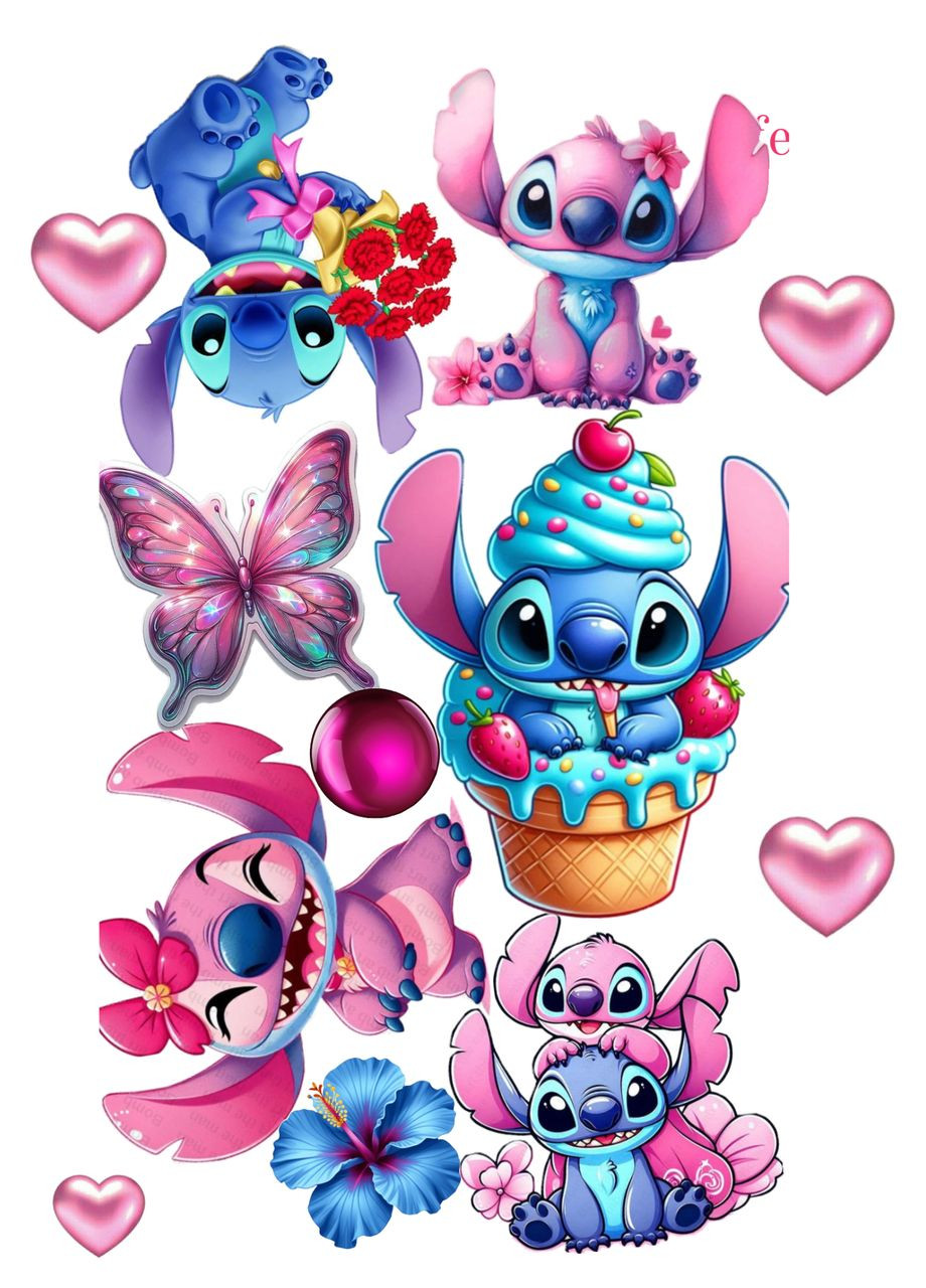 Сахарная картинка Стич №5 No Brand (371787224)