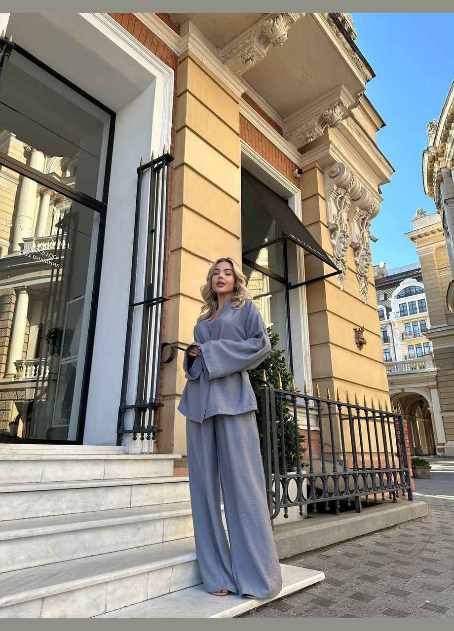 Женский костюм Лен No Brand (341280111)