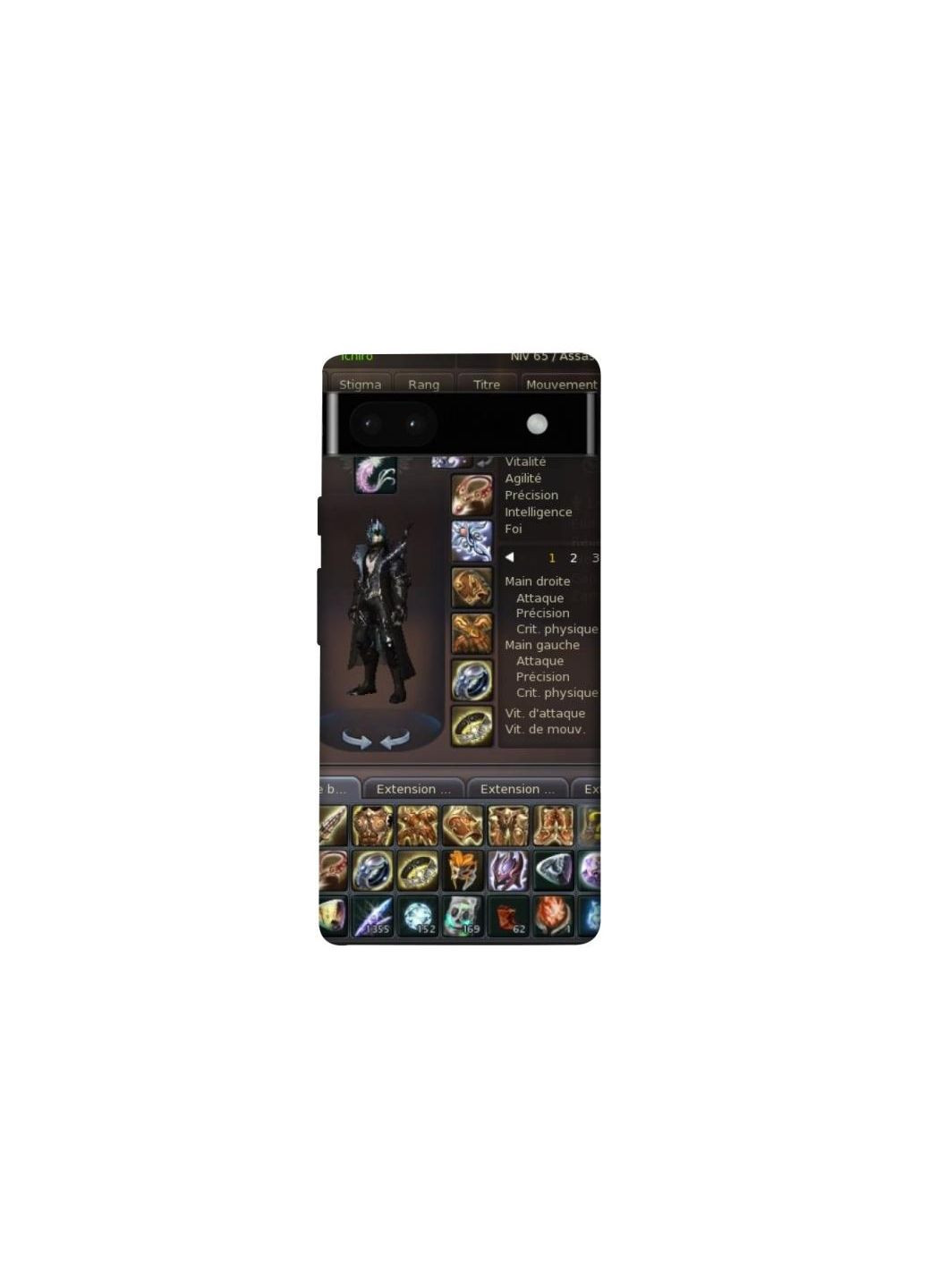 Чехол на Google Pixel 6a Character Menu ver.1 Frontalka (354680651)