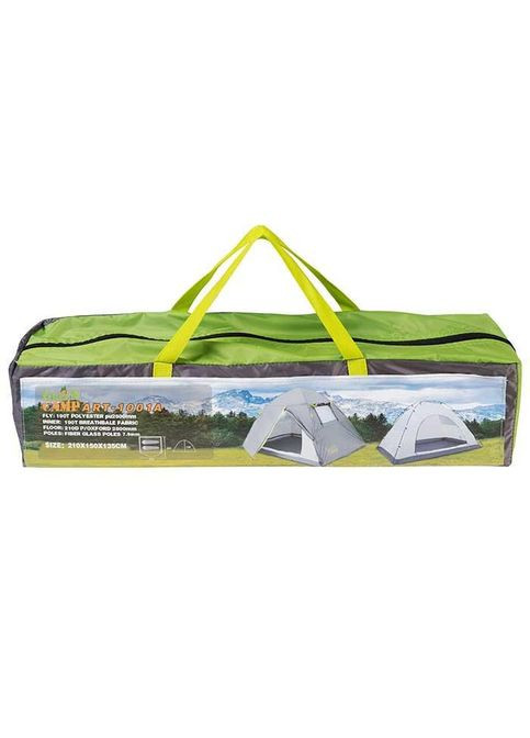 Палатка 2-х местная GreenCamp 1001-A, цвет World Sport (361436026)