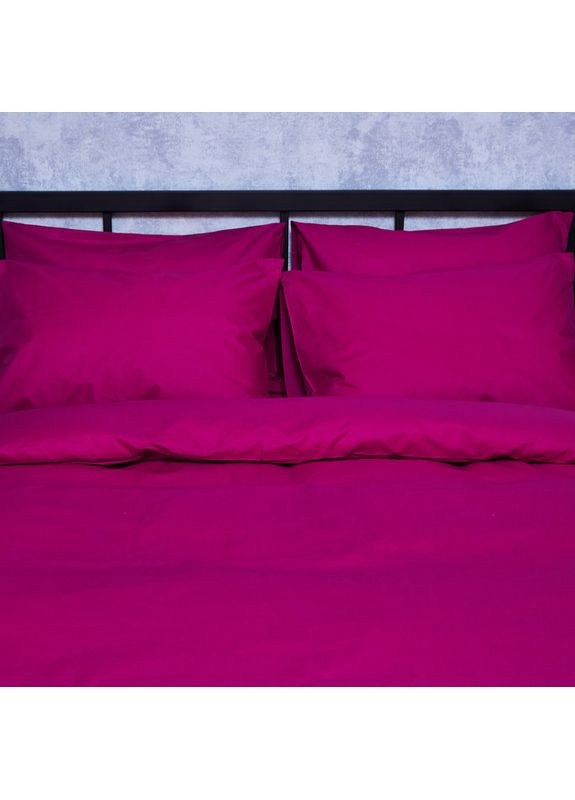 Комплект постільної білизни Бязь Gold Люкс «» King Size 220x240 наволочки 2х40х60 (MS-820006230) Moon&Star Crimson Elegance (356116663)