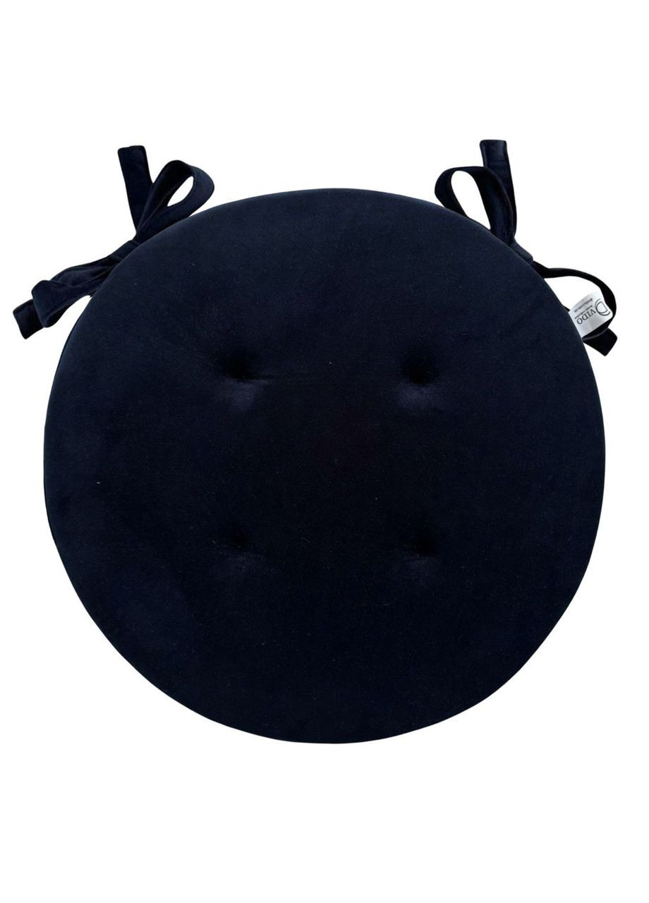 Подушка для кресла велюр см темно-синий No Brand (335052324)