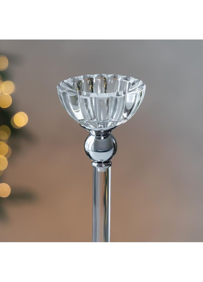 Набор из 3 подсвечников Сияние классики, 31 см ELISEY (366215038)