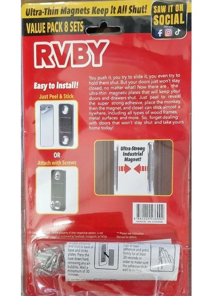 Магніт для дому універсальний VALUE PACK 9436-2 Hengda (395184808)