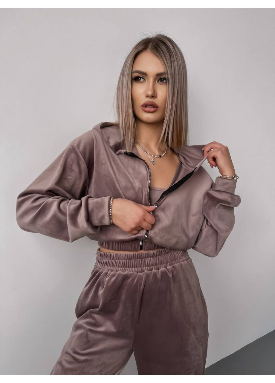 Стильний жіночий костюм-двійка No Brand (363969649)