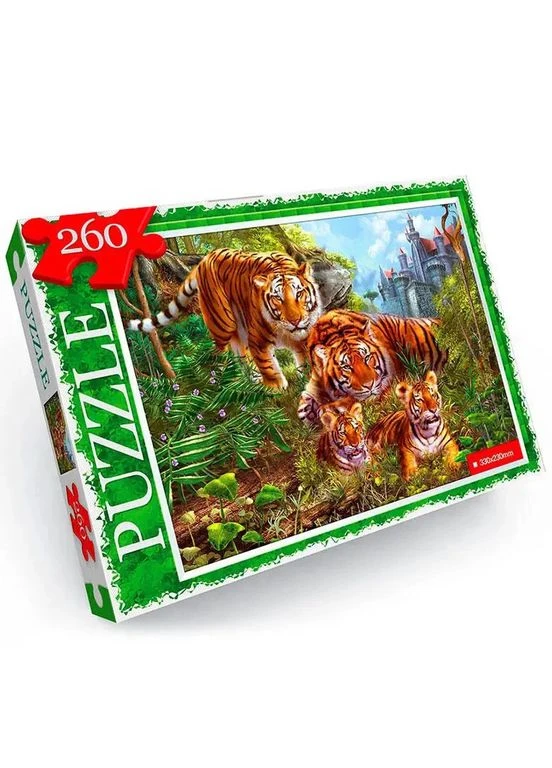 Пазл "Тигри" C260-13-02, 260 ел. Danko Toys (392077040)
