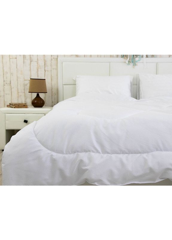 Ковдра Вафелька всесезонна біла євро 300 гр/м2 (28716) Руно (367056513)