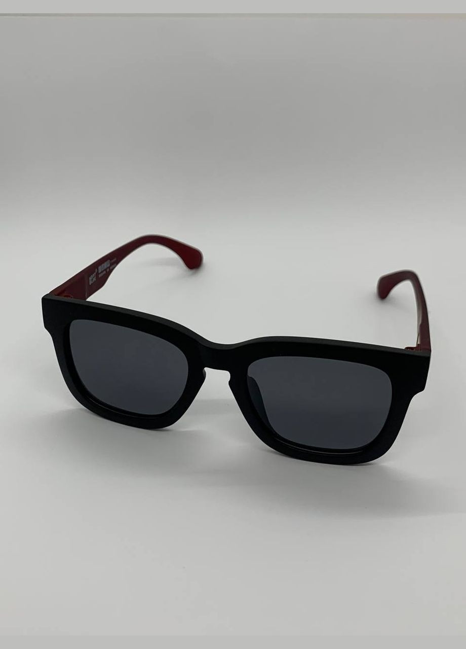 Чоловічі сонцезахисні окуляри з поляризацією та UV400-захистом | Стильні окуляри в чорній оправі No Brand MB1378-2 (341527356)