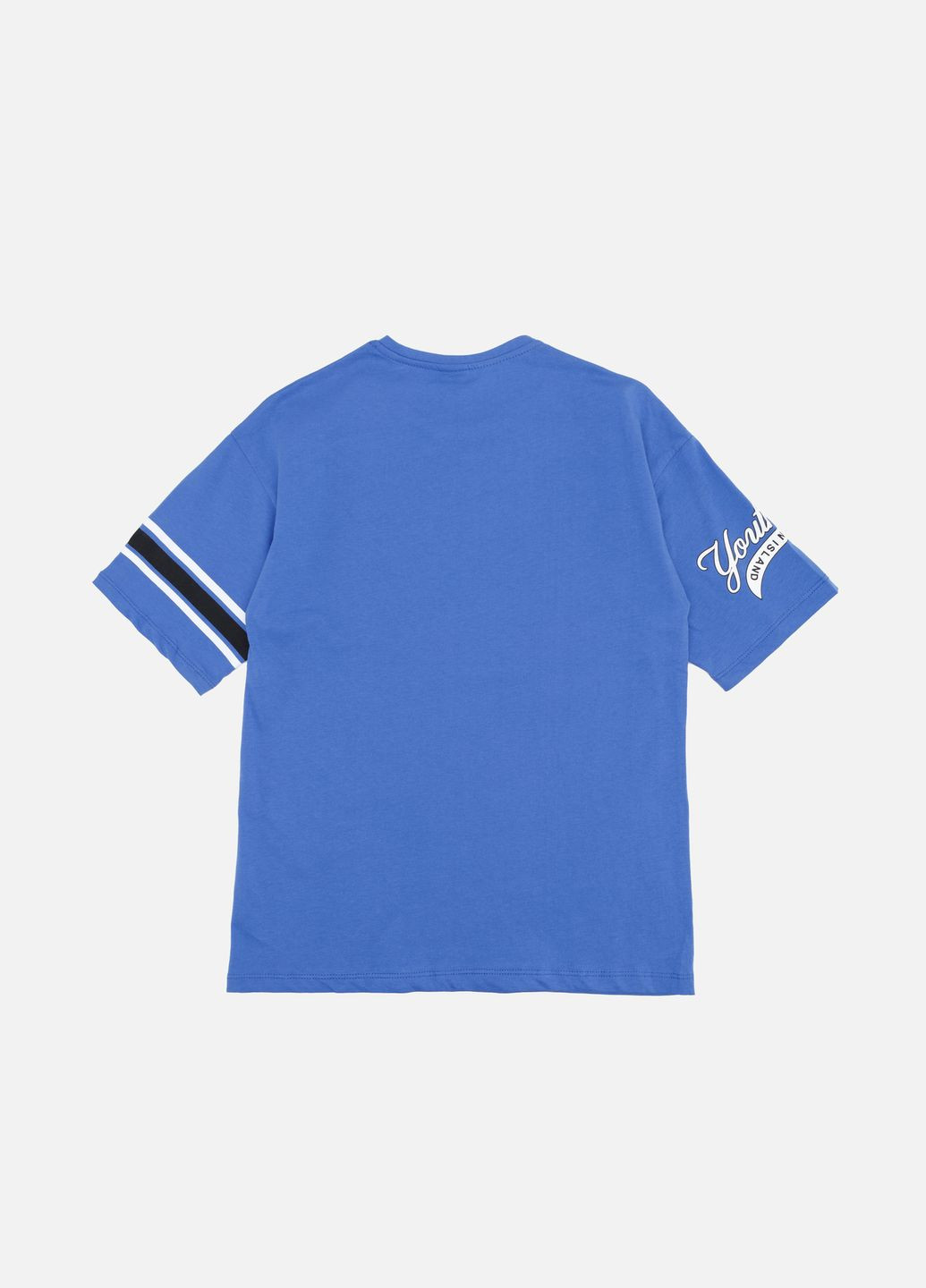 Синя літня футболка з коротким рукавом для хлопчика колір синій cb-00242381 Beneti