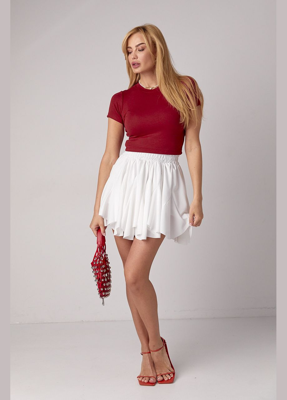 Короткая трикотажная футболка Liton - (296988298)