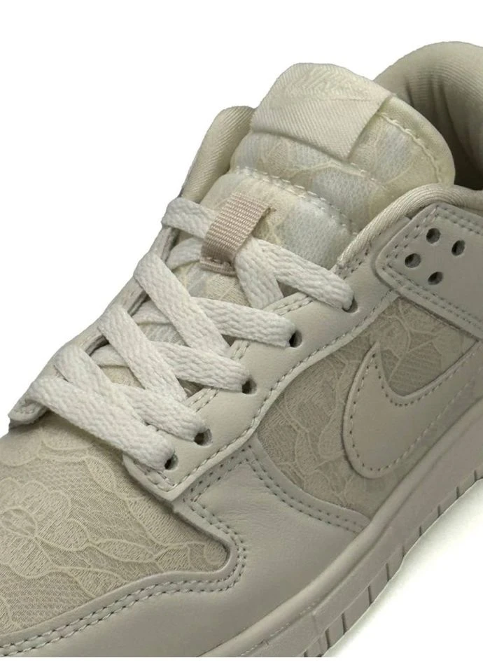 Кросівки Lace Pack Soft Pearl No Brand Dunk Low світло-бежеві (401722303)