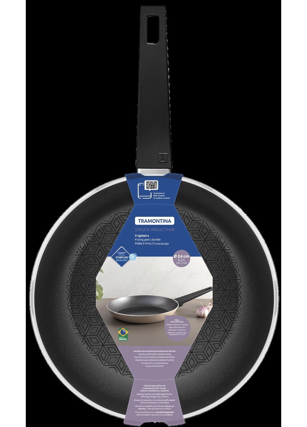 Сковорода Spezia 24 см (7096821) Tramontina (360403036)