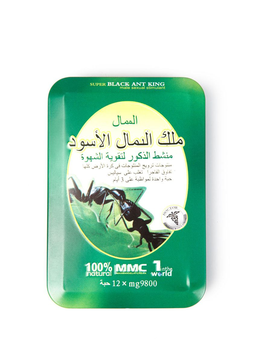 Таблетки для потенції Чорний мураха Ant King (ціна за упаковку, 12 таблеток) Loveshop (304426789)