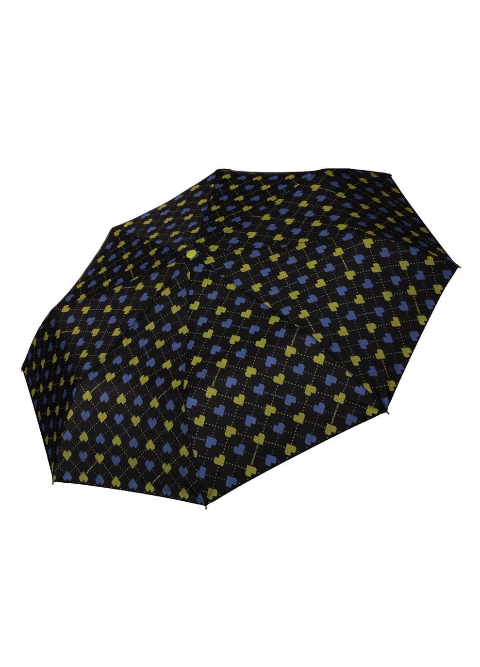 Комбінована парасолька з сердечками ( механіка) BARBARA VEE середня система антивітер (299338543)