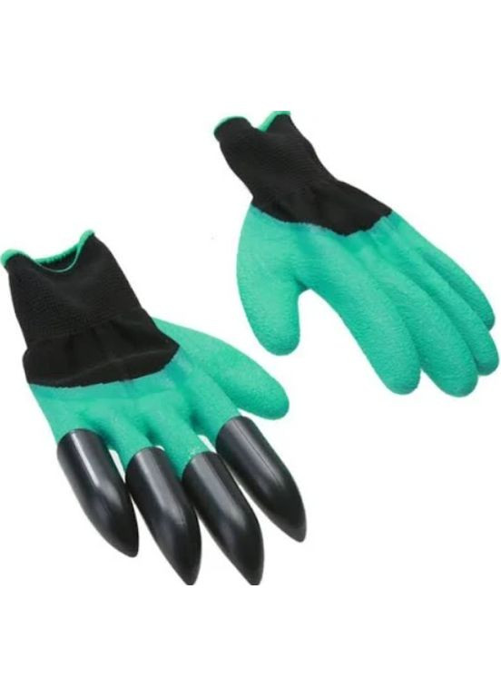 Садові рукавички з кігтями GARDEN GLOVES / Рукавиці для садівництва та городу No Brand UCK (337179458)