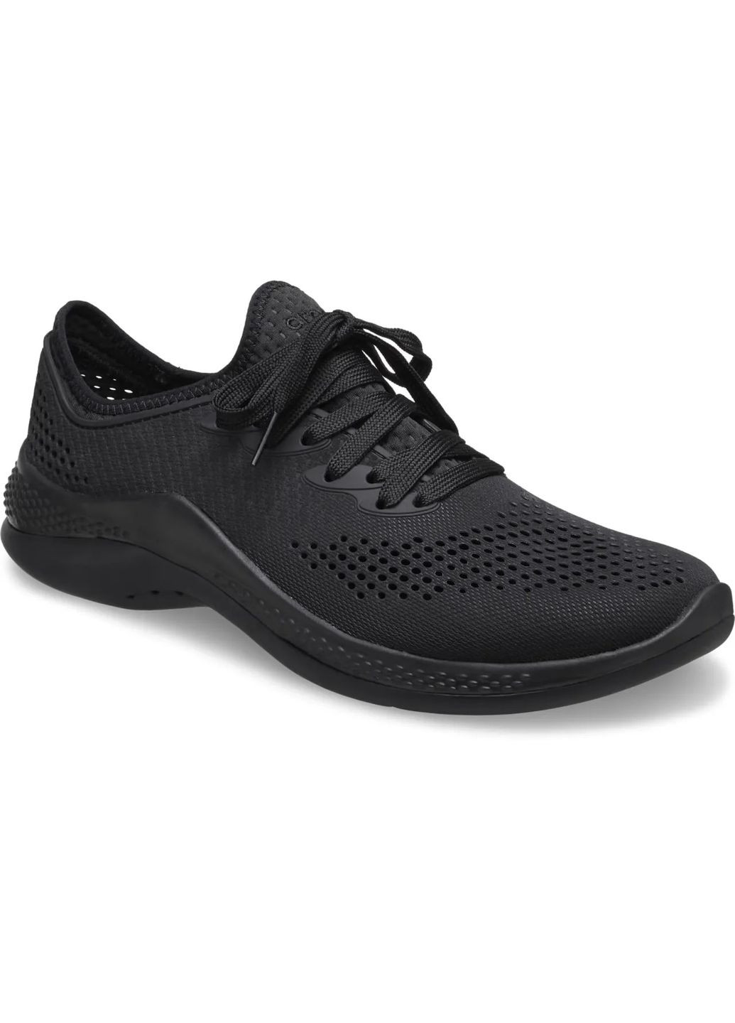 Чорні всесезонні кросівки literide 360 pacer black black m7w9\39\25.5 см. 206705 Crocs