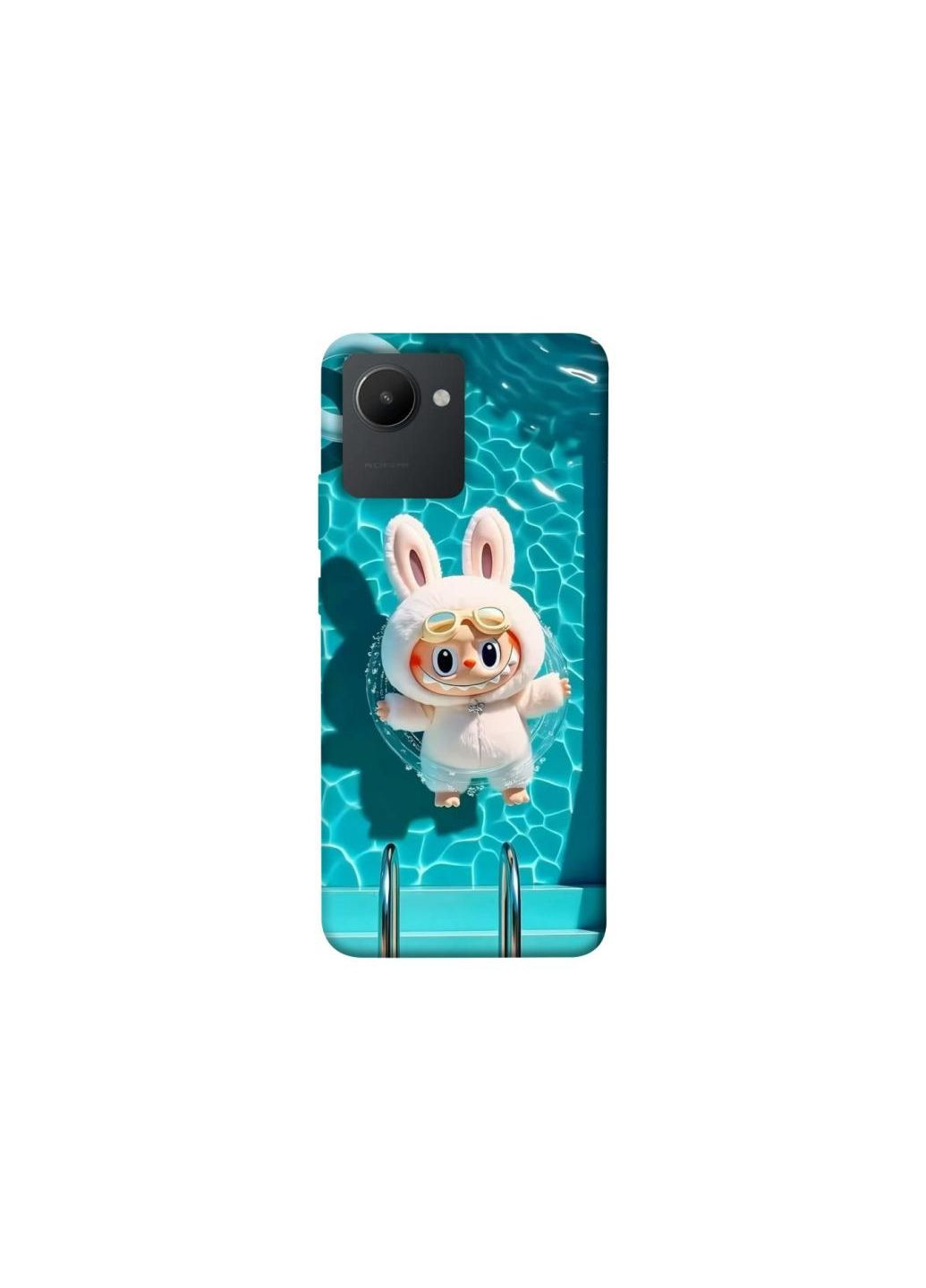 Чохол на Realme C30 Labubu in the pool ver.2 Frontalka (354192290)