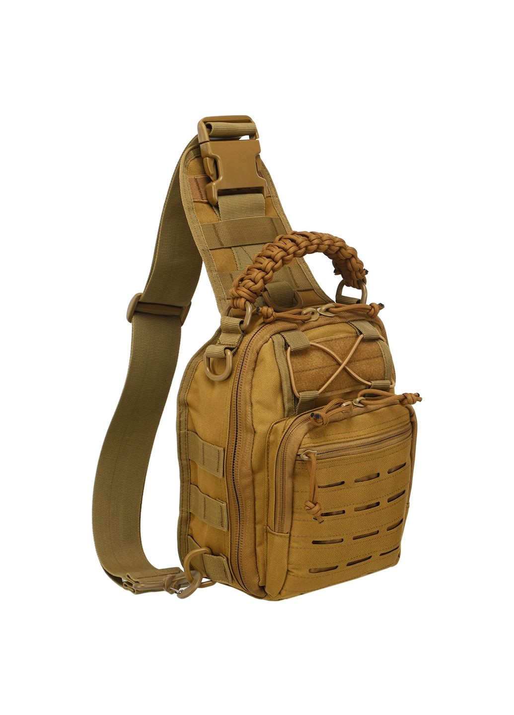 Сумка тактическая Paracord II 5 л цвет койот SILVER KNIGHT (315881602)