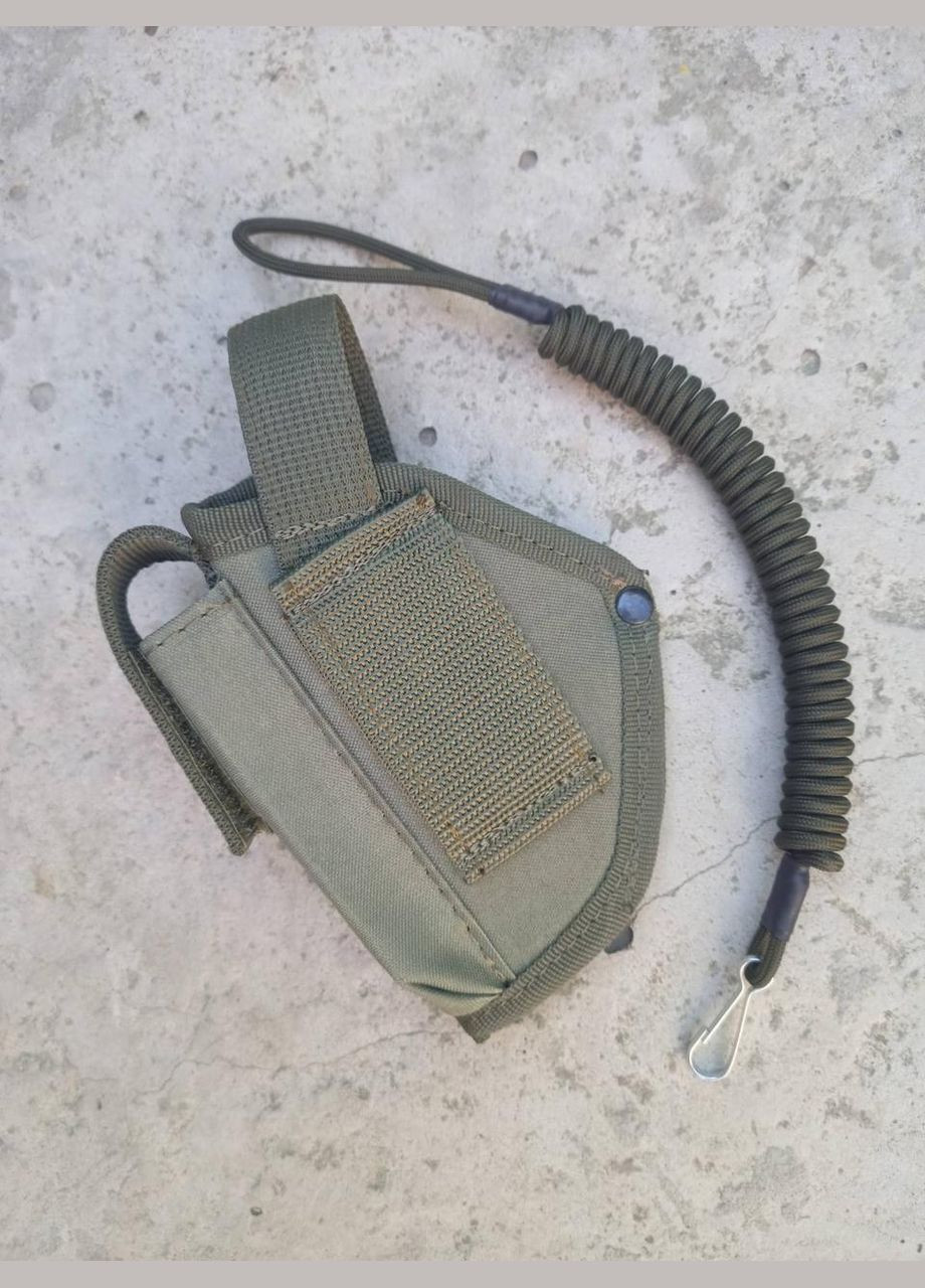 Кобура для ПМ Макарова поясная + шнур страховочный петля с чехлом сумка под магазин Oxford Олива 982 SV Сварог (342375362)