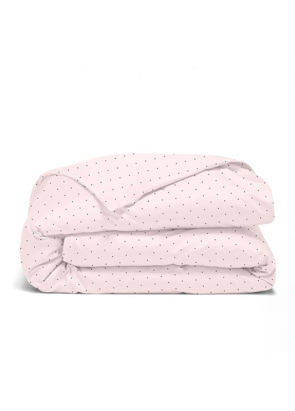 Двоспальна постіль з простирадлом на гумці Mini Dots CS24 180х220 см Cosas (307475720)