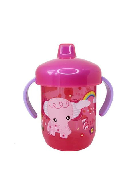 Поильник детский Mega Zayka MGZ0305(Pink) Слоник 200 мл Megazayka (302673261)