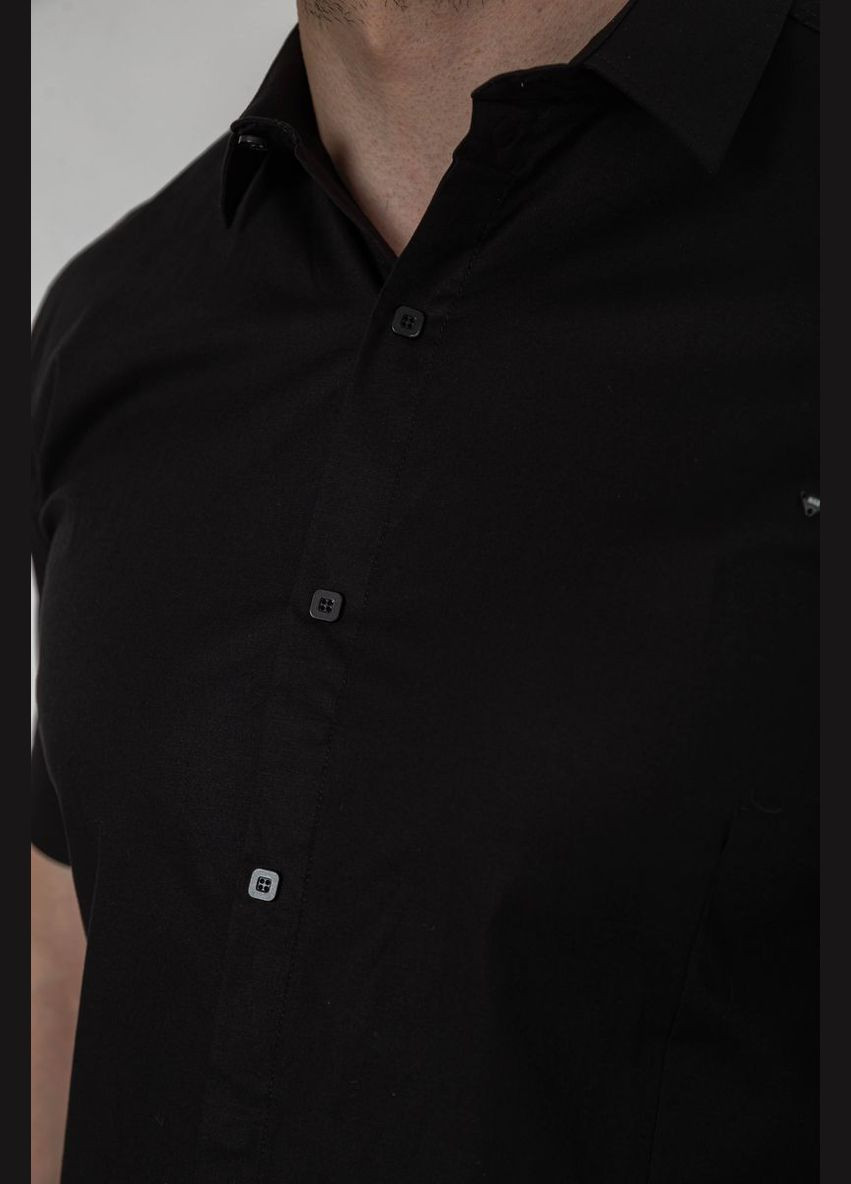 Черная праздничный рубашка Ager