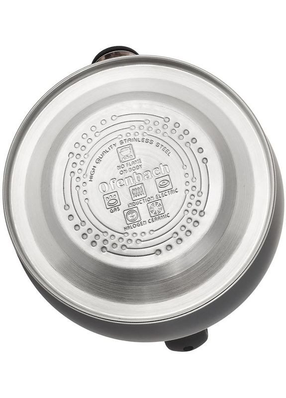 Чайник Rose 2л нержавіюча сталь, зі свистком Ofenbach (372173302)