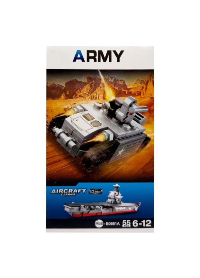 Детский конструктор "Aircraft carrier" M38-B0661-1, 55 деталей No Brand (365639121)