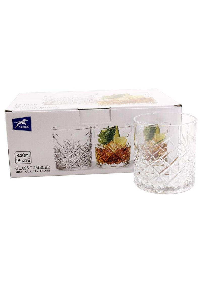 Набір з 6 склянок 340 мл BM5411BLC Ristal (336948416)