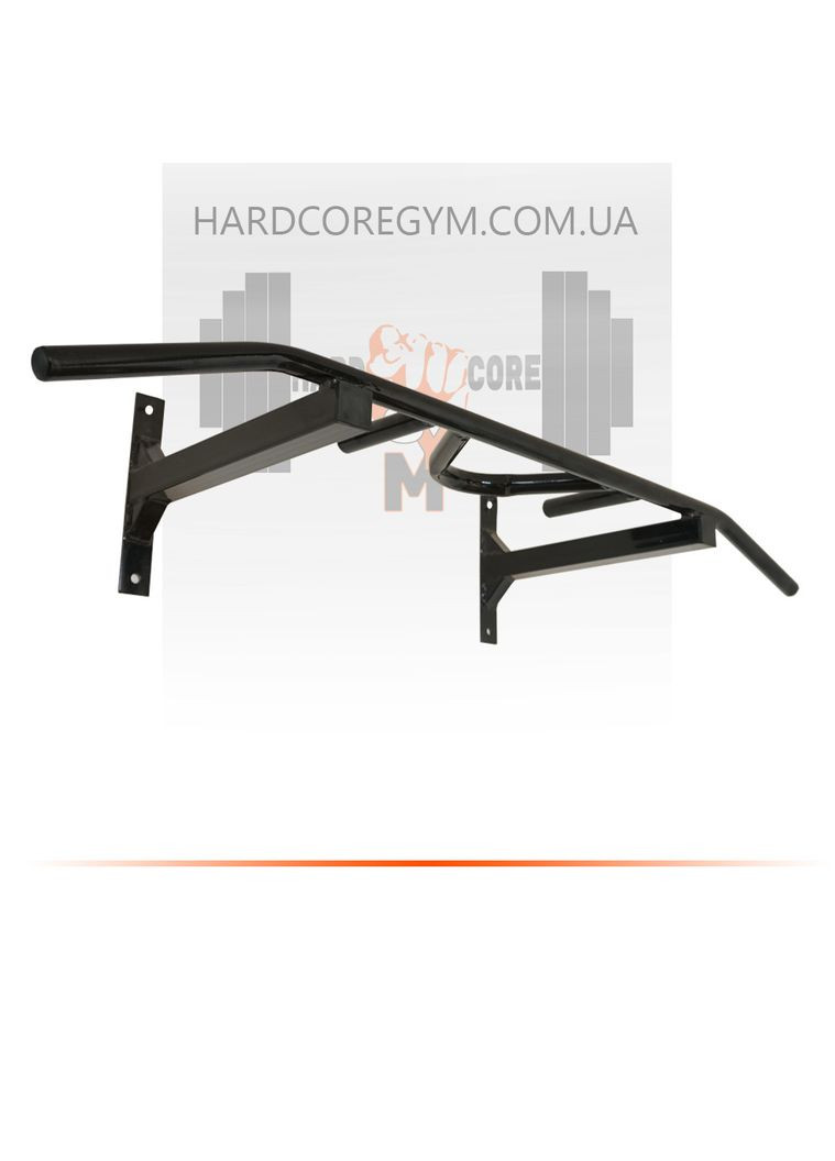 Турнік настінний цільний №2 / Чорний No Brand (326596845)