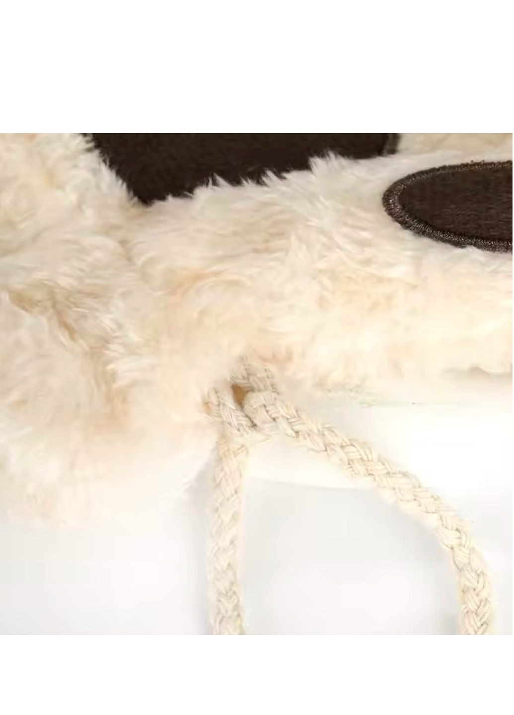 Перчатки Митенки без пальцев меховые "Кошачьи Лапки" (кошка, квадробика) No Brand Рукавиці (301941603)