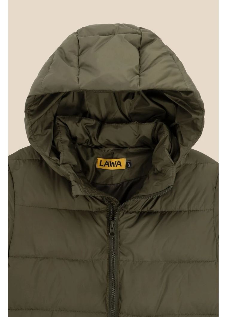 Оливкова (хакі) куртка для хлопчика bbc02315 164 см shop (2888000000149) LAWA