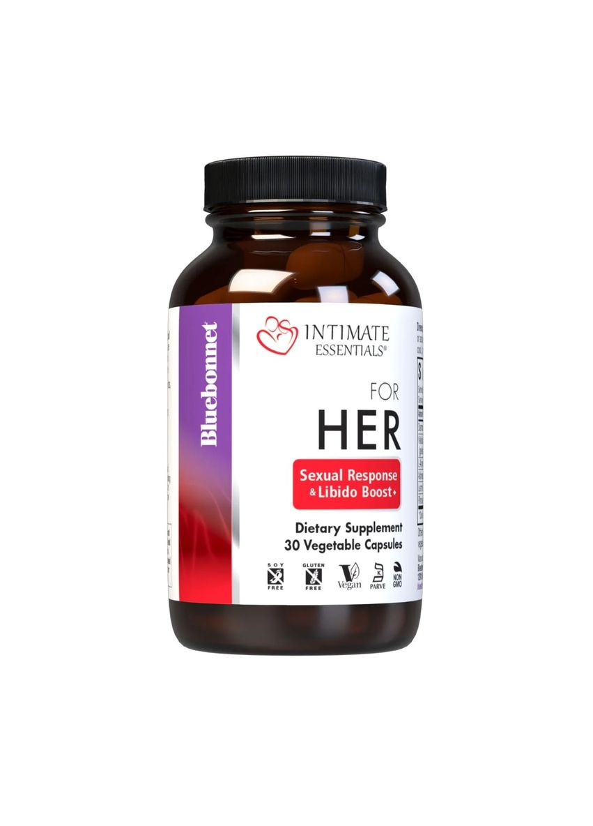 Комплекс Для Неї, Intimate Essentials For Her Sexual Response And Libido Boost,, 30 капсул Bluebonnet Nutrition (326054670)