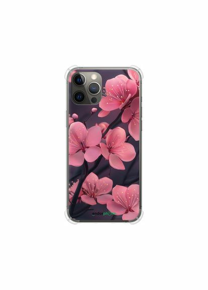 Чохол на iPhone 12 Pro Max Пурпурова сакура "6075sp-2054-2448" Endorphone (348071858)