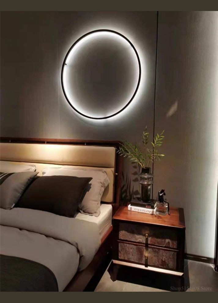 Бра LED 27547 Чорний 5х30х30 см. Sunnysky (364759213)