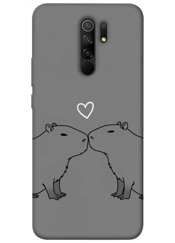 Чохол з принтом для Xiaomi Redmi 9 / для Ксяомі, сяомі, ксіомі редмі 9 Капібари No Brand (338616223)