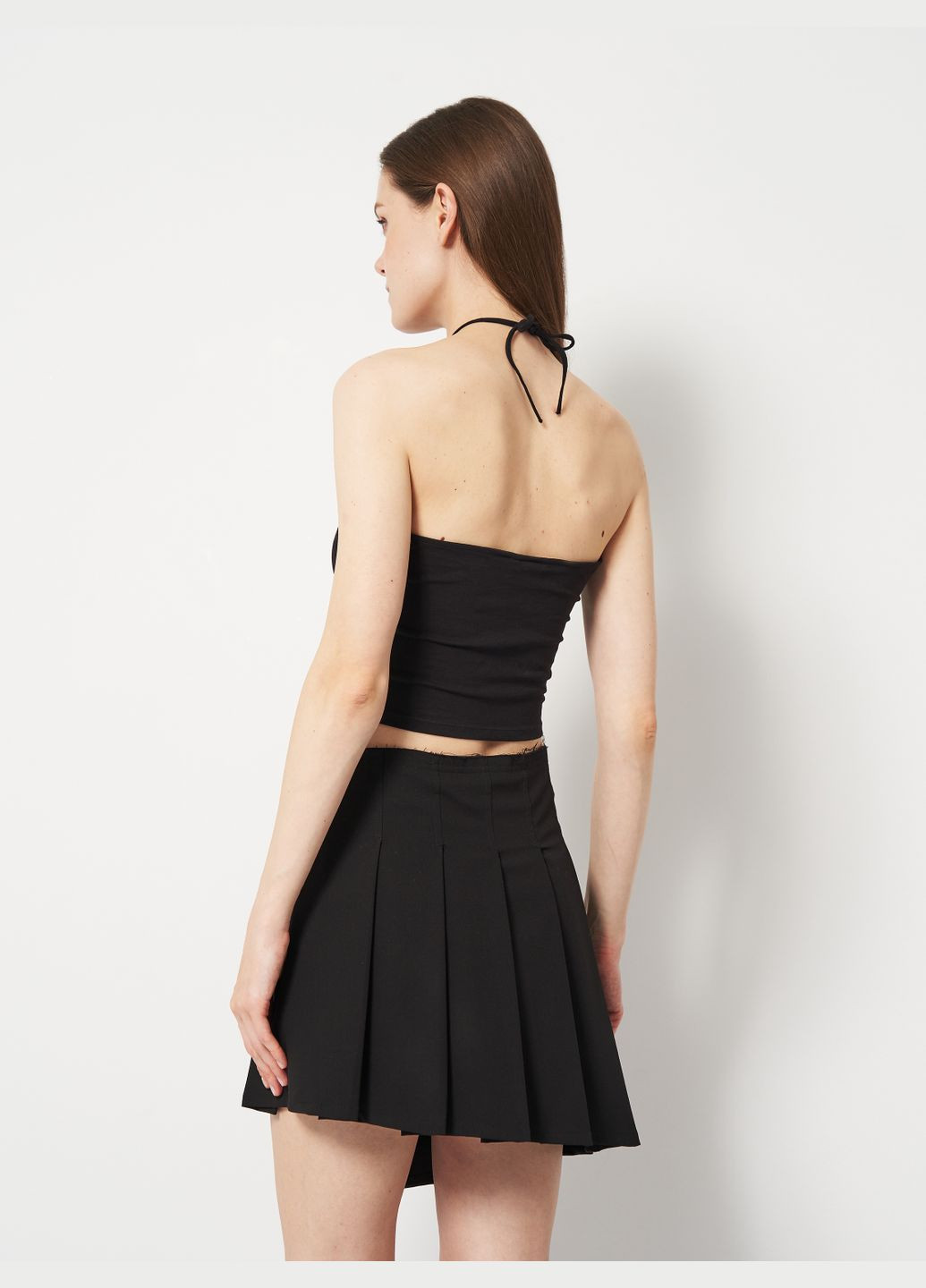 Кроп топ из хлопка Monki (346391518)