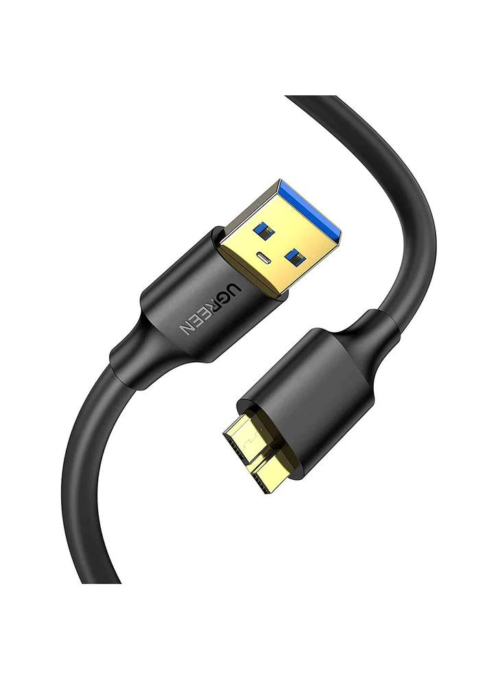 Кабель USB 3.0 A Male to Micro USB 3.0 Type B Male Cable 1m (Black) (UGR-10841) (UGR-10841) Ugreen US130 (372682701)