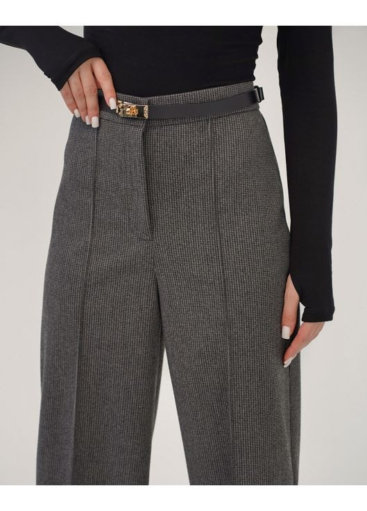 Шерстяные брюки со стрелками ISSA PLUS 15441 (370050545)