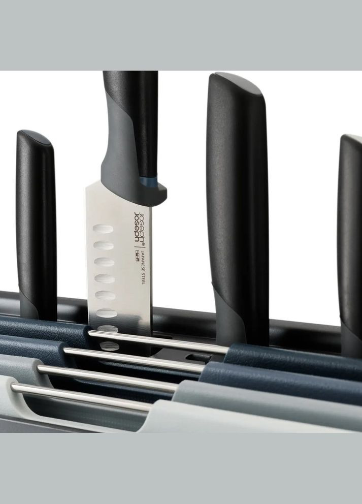 Набір обробних дошок з ножами і кейсом Folio 8 шт синій 60216 Joseph Joseph (316613998)