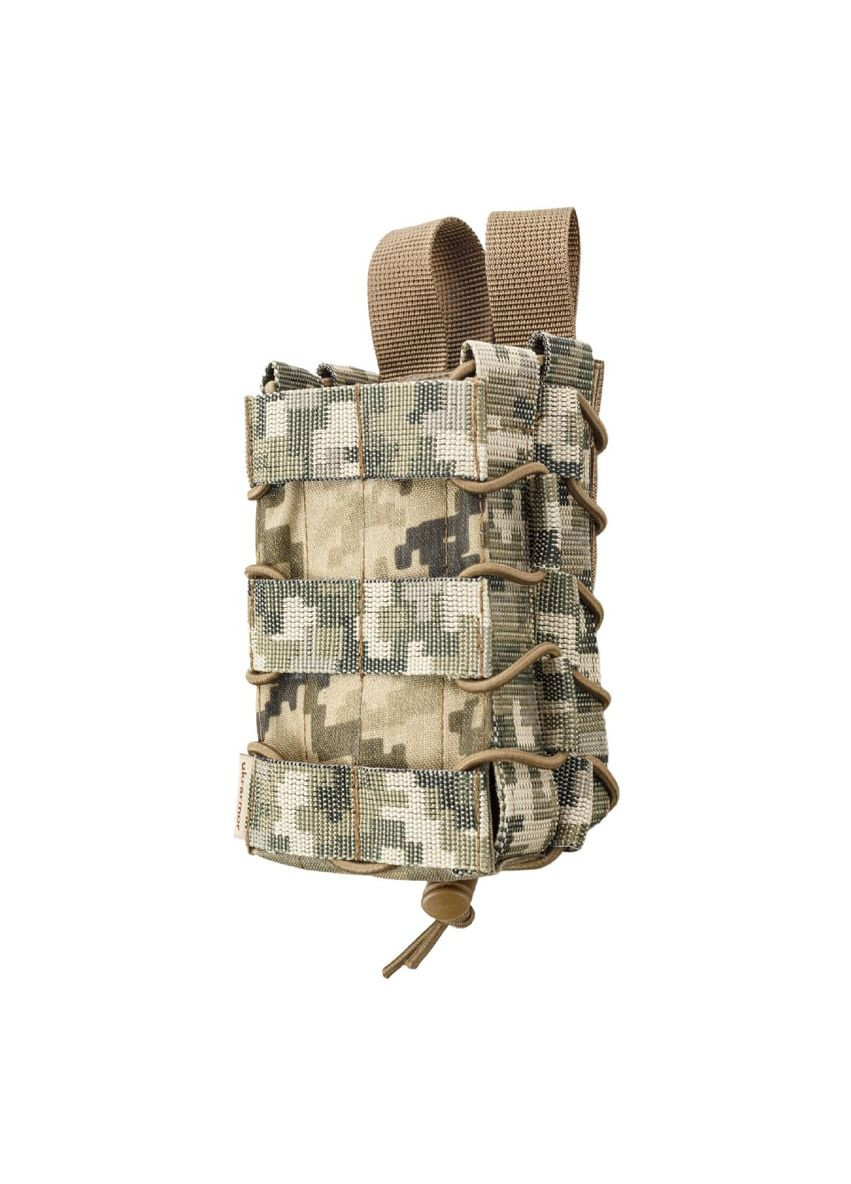 Двойной подсумок под магазины АК/АR (тканевый). Пиксель (мм-14) Ukrarmor (333722007)