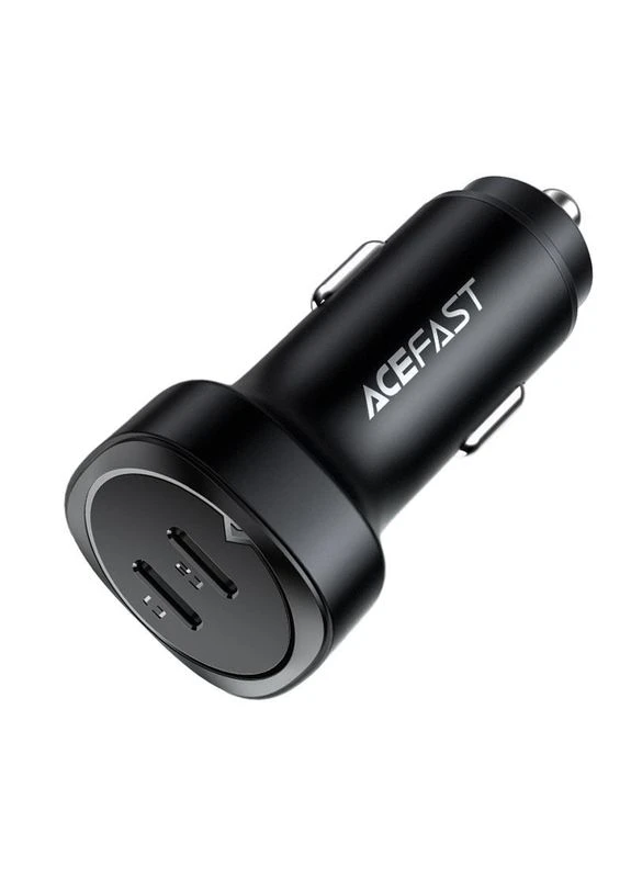 Автомобильное зарядное устройство B2 72W dual USB-C metal car charger Acefast (389297971)