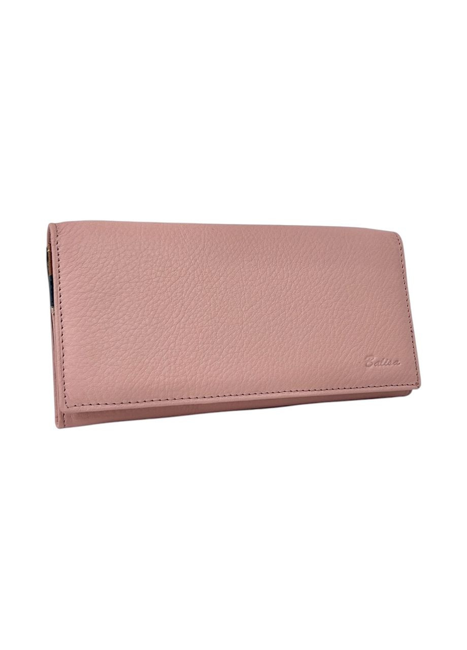 Жіночий гаманець з натуральної шкіри B149-1011-4 рожевий 18.5 х 9 х 3 Balisa (367263928)