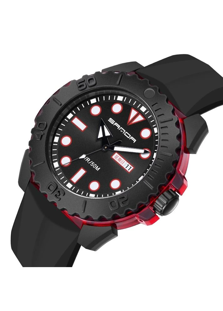 Наручные часы 3118 Black-Red Sanda (387859664)