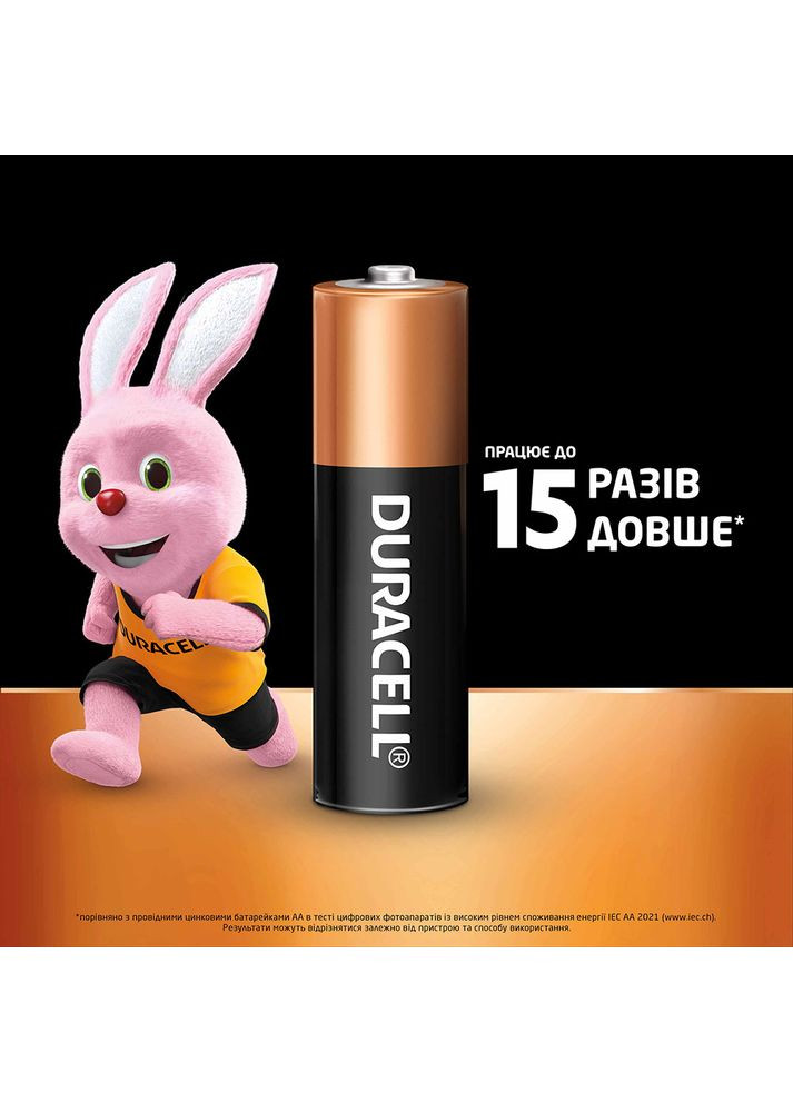 Лужні батарейки AA 4 шт (81545403) Duracell (307437825)