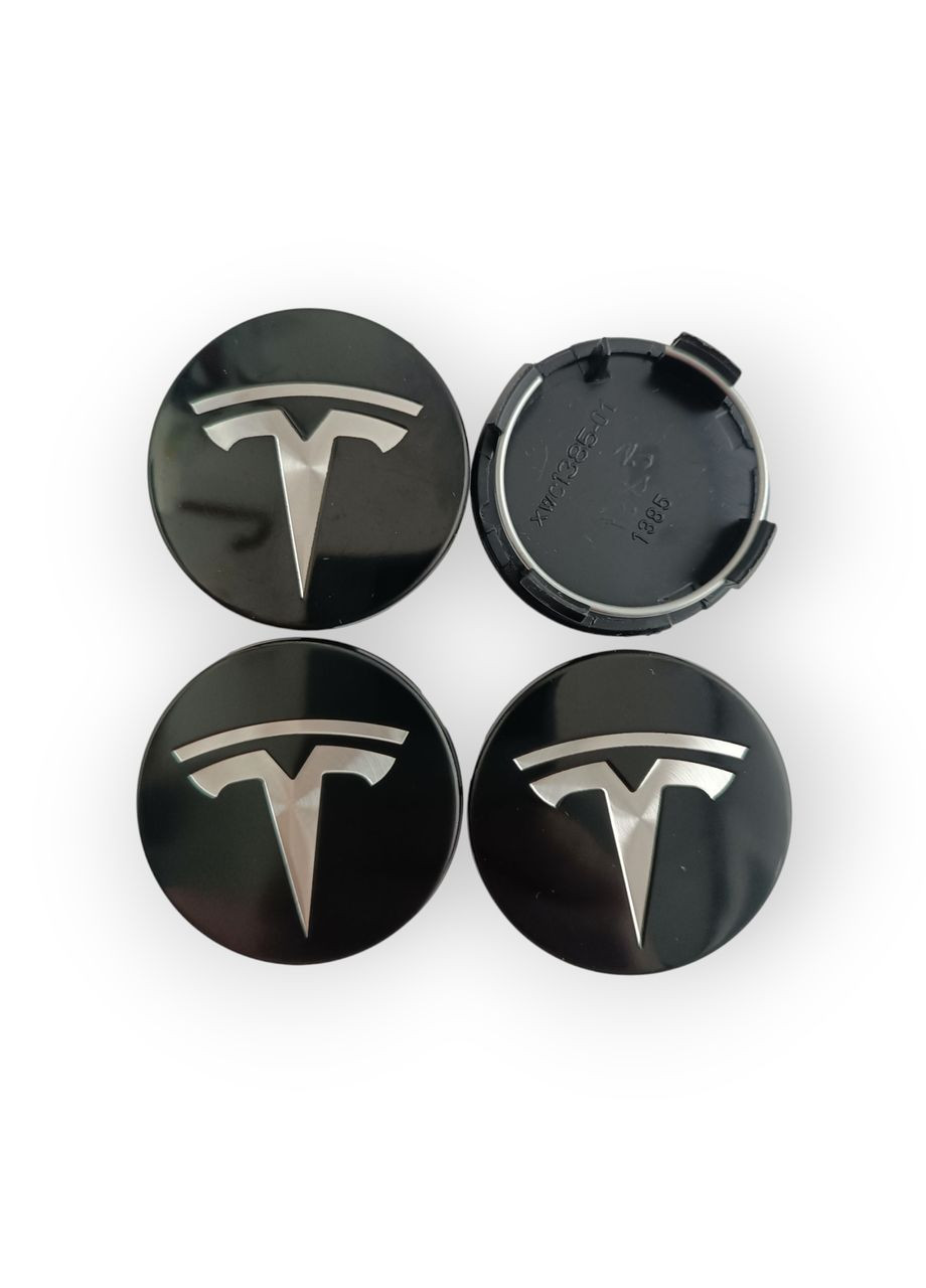 Комплект ковпачків для дисків ( 4шт, чорний ) No Brand (371774064)