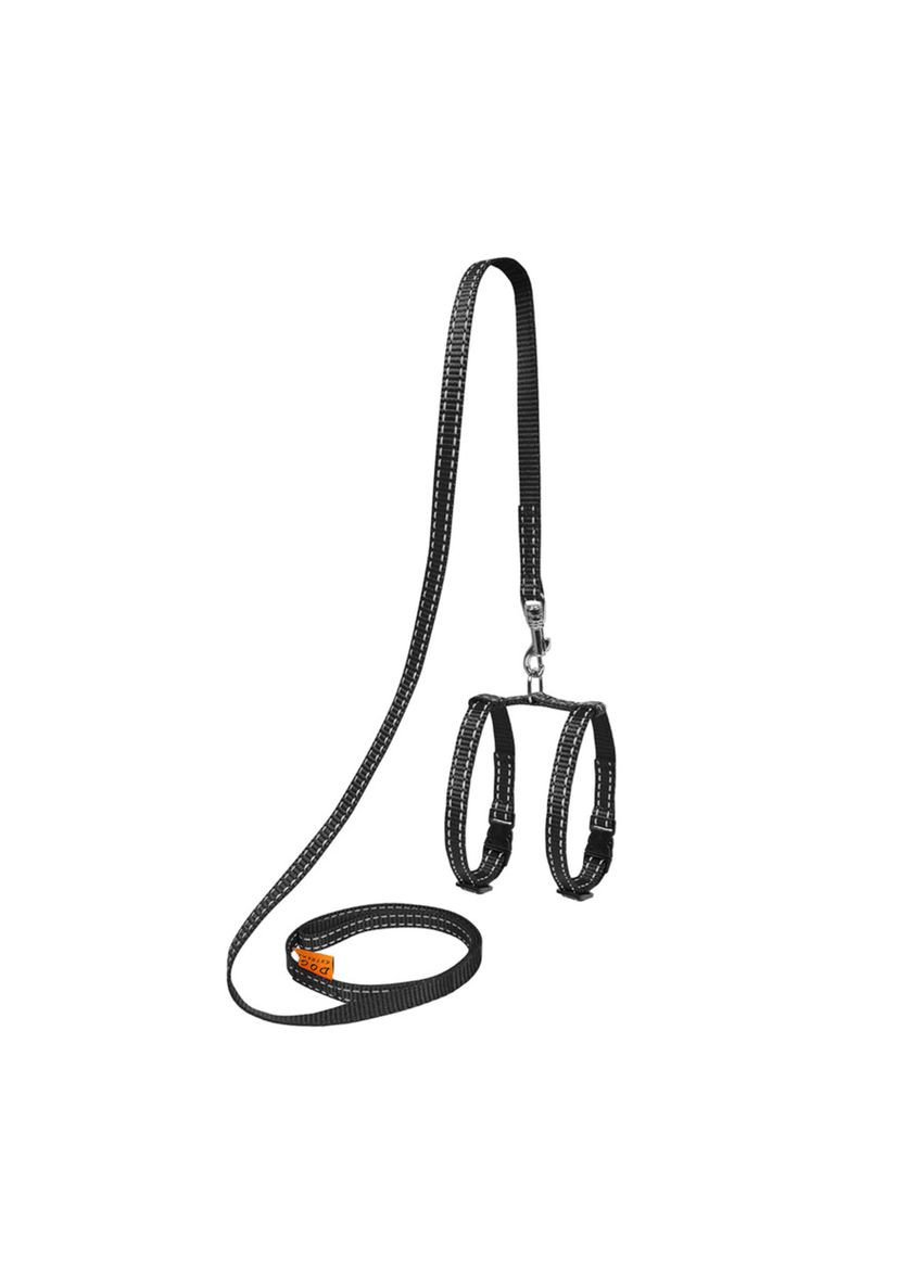 Шлея " " нейлоновая с поводком для мор.свинок, декор.крыс (ширина 10 мм, В:12-22 см) Dog Extreme (279573327)